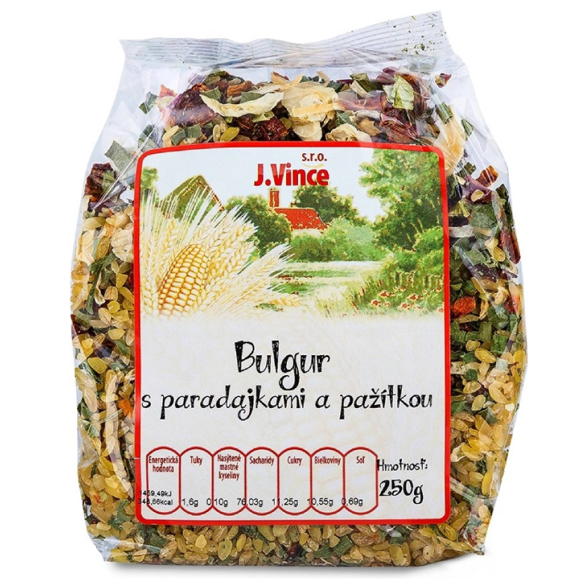 J. Vince Bulgur s paradajkami a pažítkou 250g