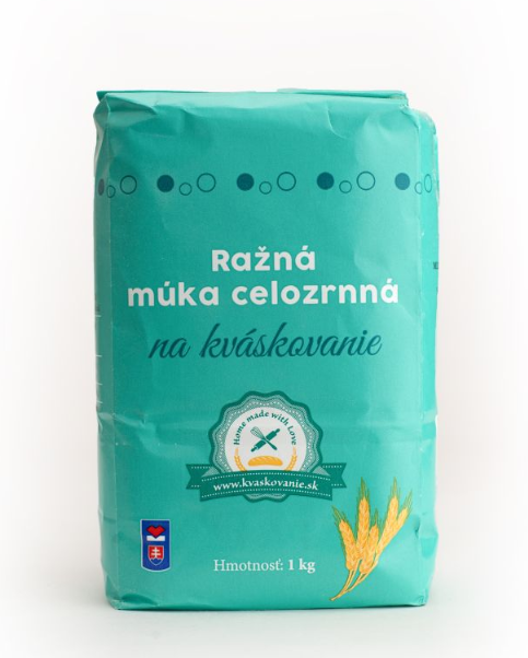 Trenčan Ražná celozrnná múka na kváskovanie 1000 g