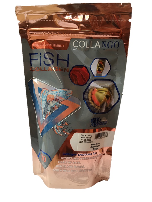 Collango FISH rybý kolagén typu I višňa 165g