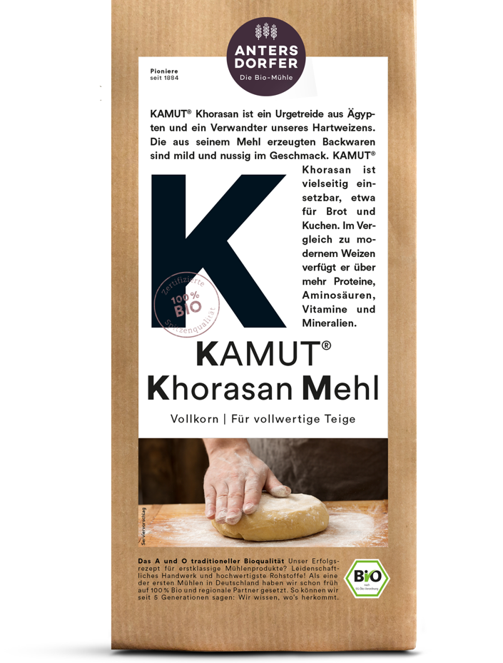 Antersdorfer kamutová múka celozrnná 1kg BIO