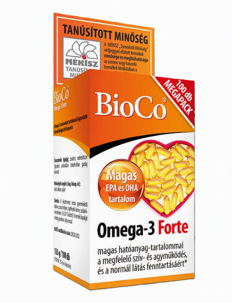 BioCo Omega-3 Forte MEGAPACK 100 kapsúl