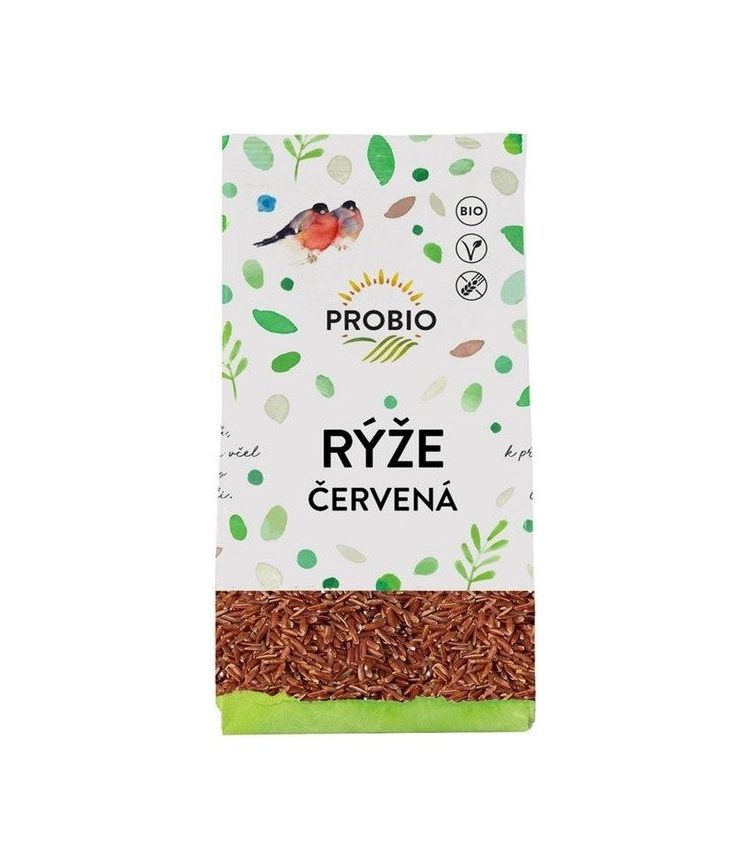 červená ryža probio