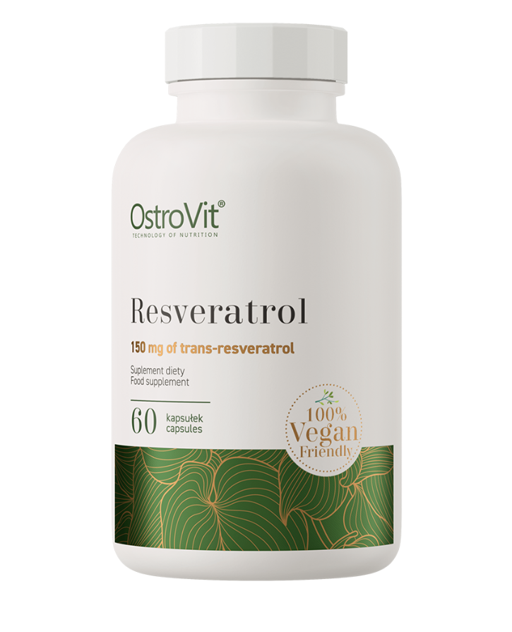 OstroVit Resveratrol VEGE 60 kapsúl