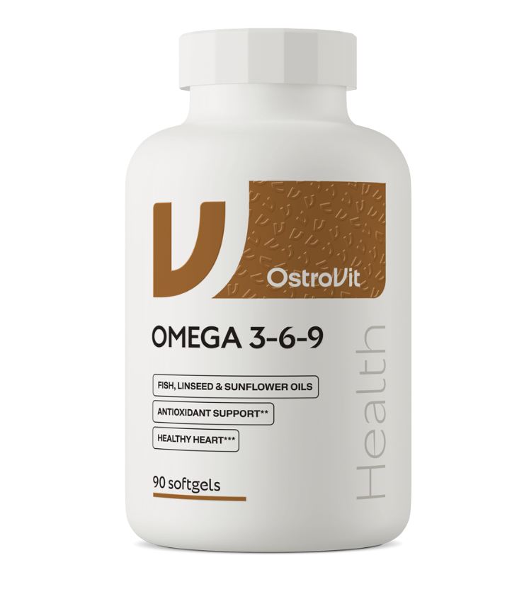 OstroVit Omega 3-6-9 90 kapsúl