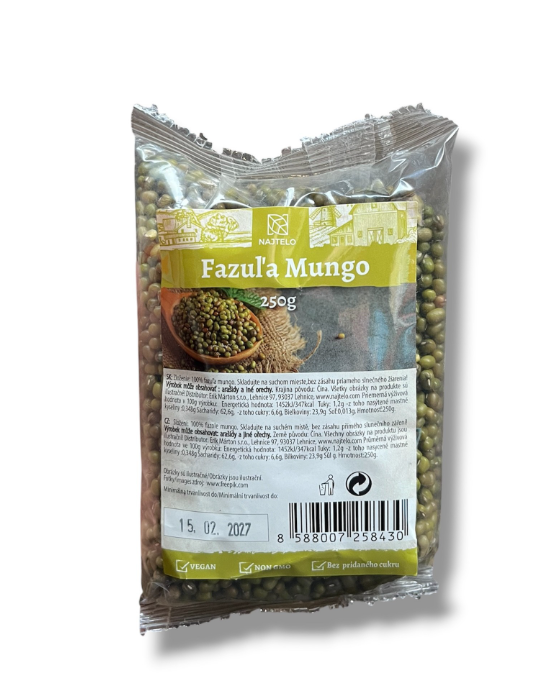 Najtelo fazuľa Mungo 250g