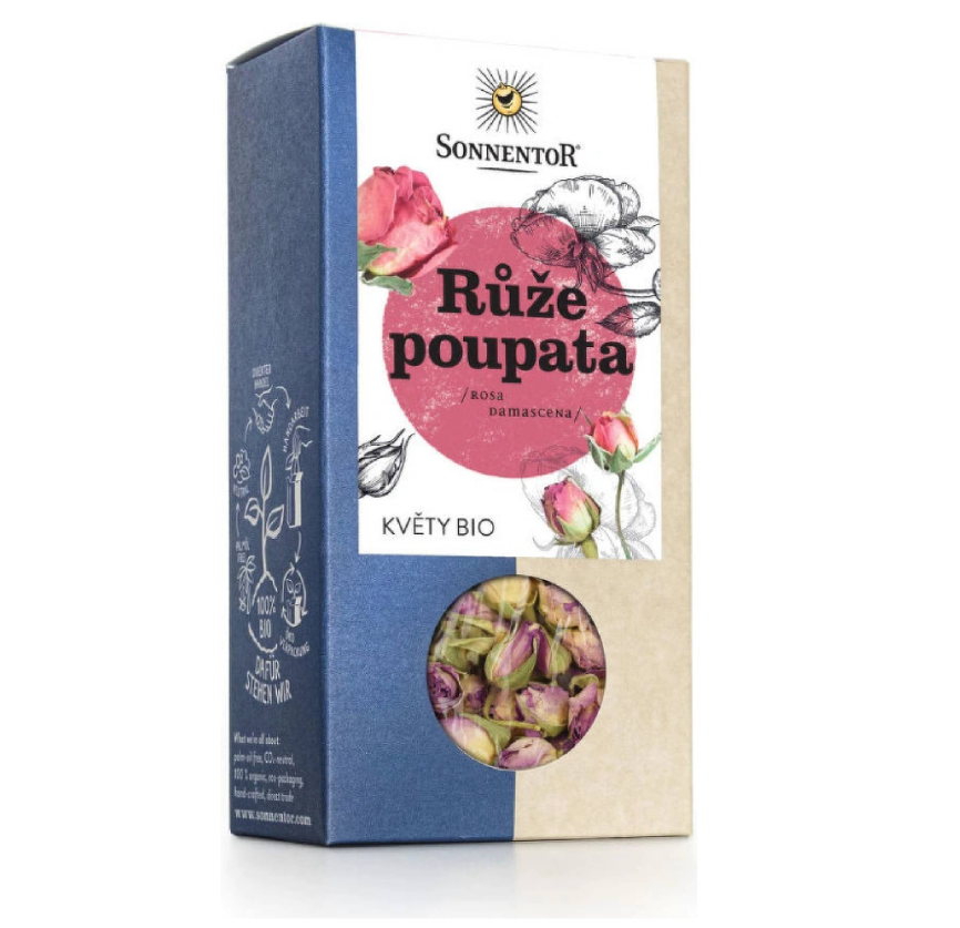 Sonnentor Ruža kvet(puky) sypaný BIO 30g