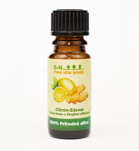 SlowNatur Citrón - Zázvor - Citrus limon - Zingiber Officinale (10 ml)