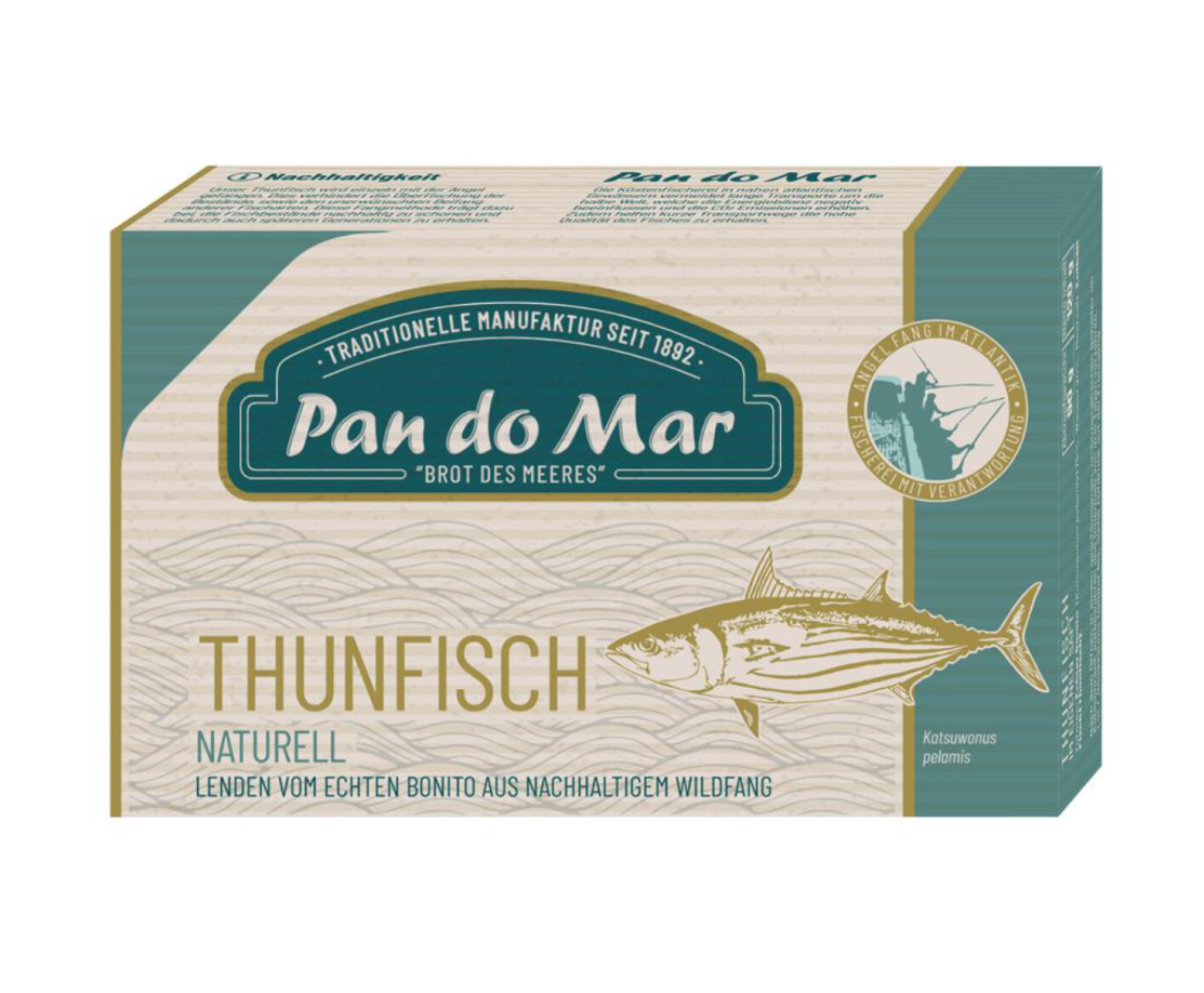 Pan do Mar Tuniak vo vlastnej šťave BIO 120g