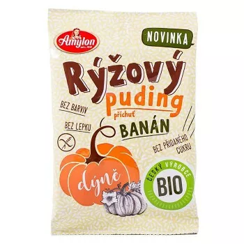 Amylon Puding ryžový banán BIO 40g