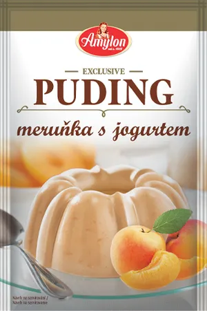 Amylon Puding marhuľový s jogurtom Exclusive 40g