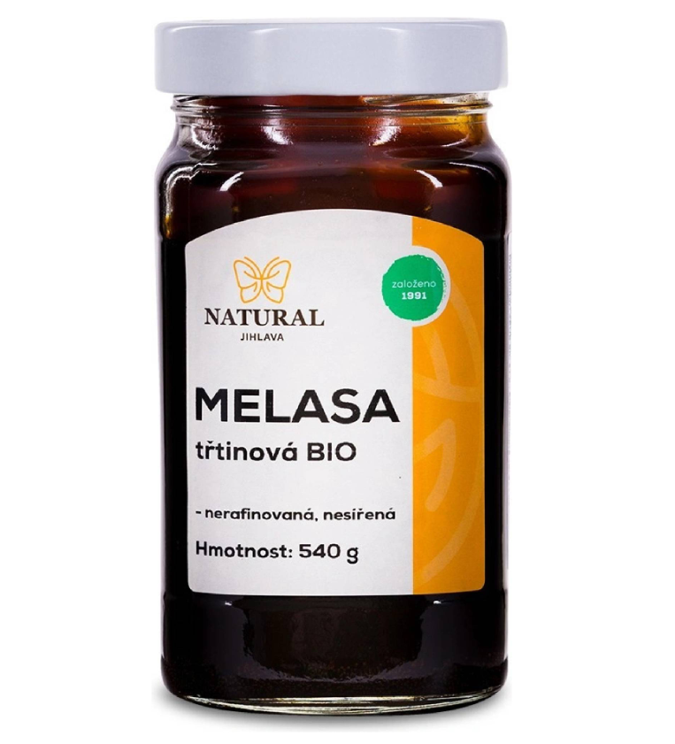 Natural Jihlava natural melasa trstinová BIO 540 g
