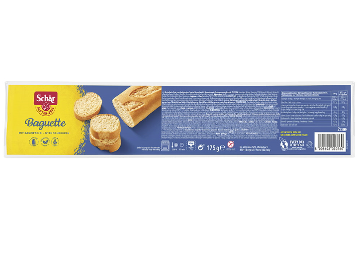 SCHÄR Baguette pečivo bezgluténové 175 g