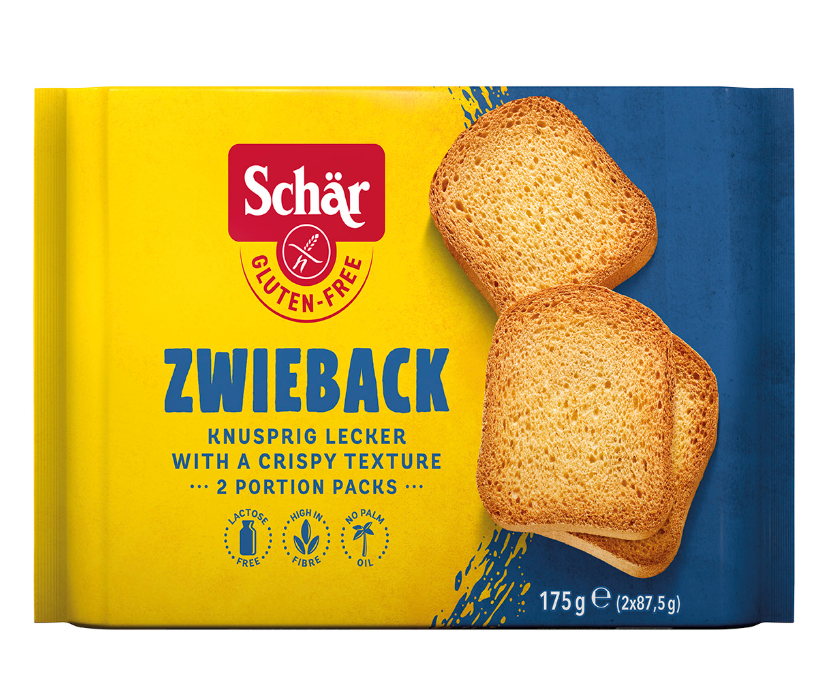 Schär Zwieback sucháre bezgluténové 165 g