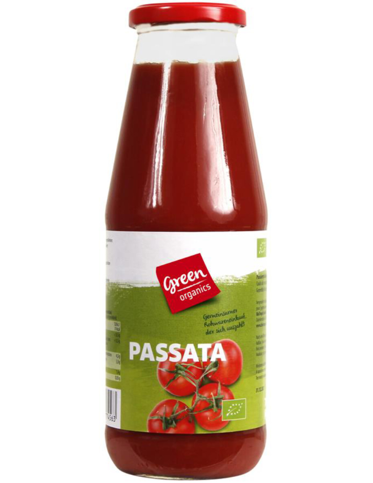 Green organics paradajky pasírované BIO 660ml
