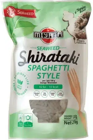 Miyata Shirataki Spaghetti s morskou riasou 270 g