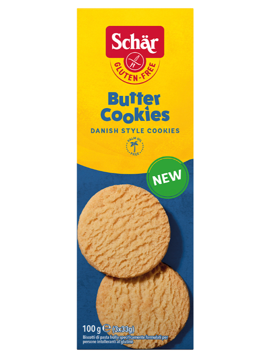 Schär Butter Cookies sušienky bezgluténové 100g