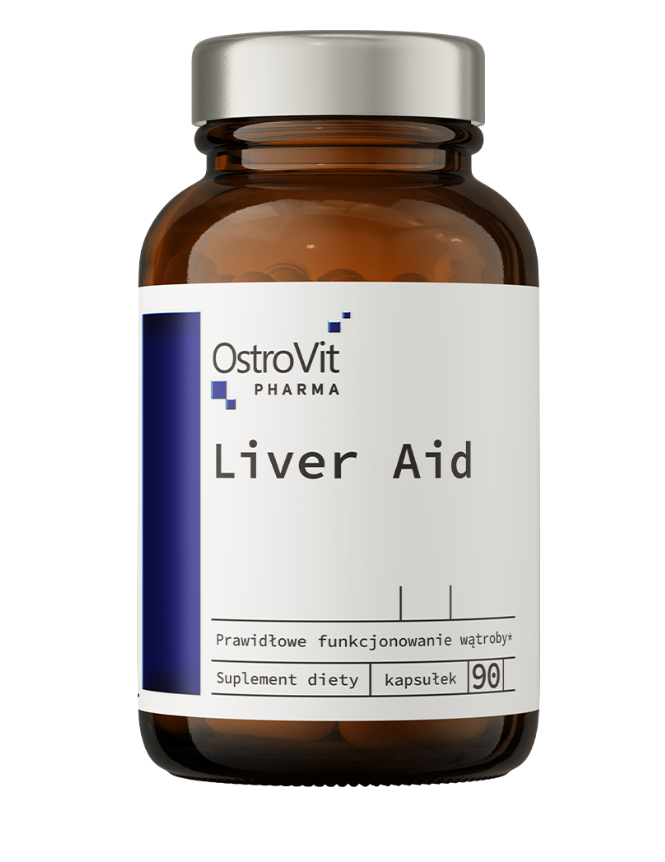 OstroVit Pharma Podpora pečene Liver Aid 90 kapsúl