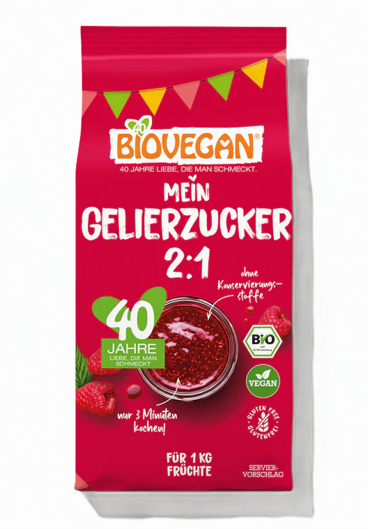 Biovegan želírovací cukor 2:1 BIO 500g