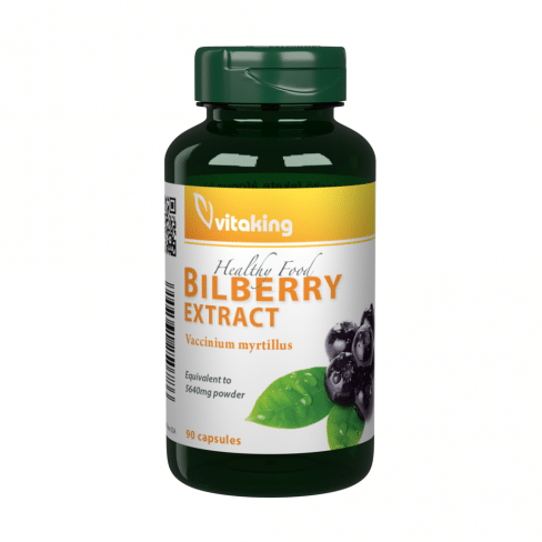 Vitaking Bilberry čučoriedkový extrakt 90 kapsúľ