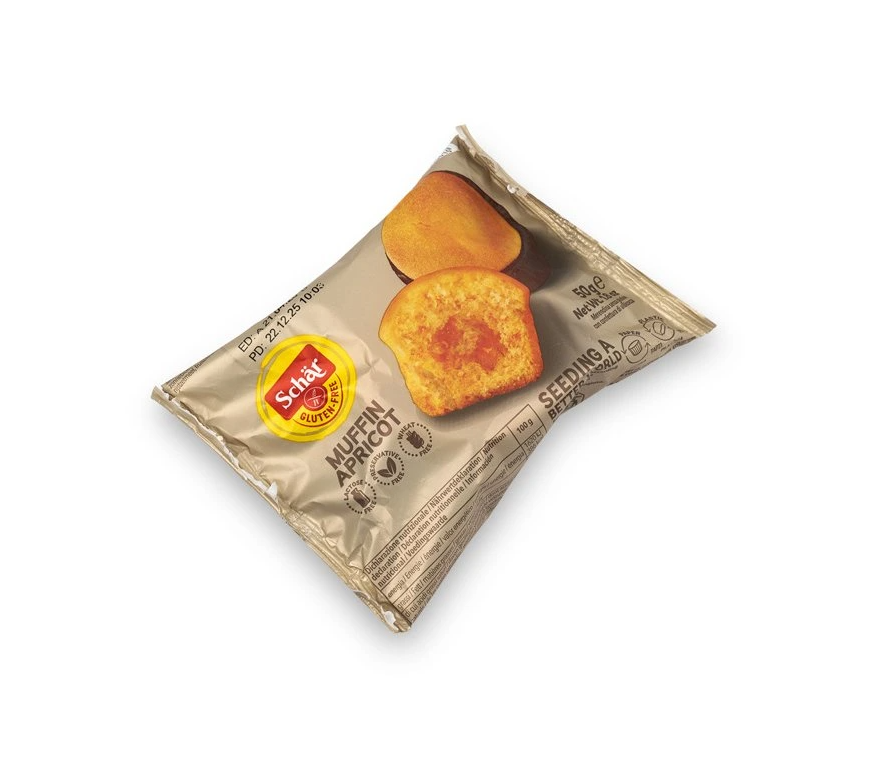 Schär Bezlepkové mufiny marhuľa 50g