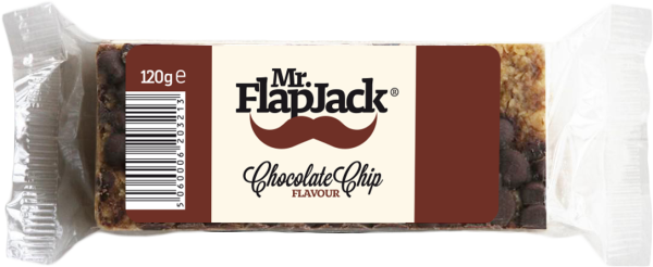 Mr. Flapjack čokoládový chips 120g, EXP.: 02.06.2026