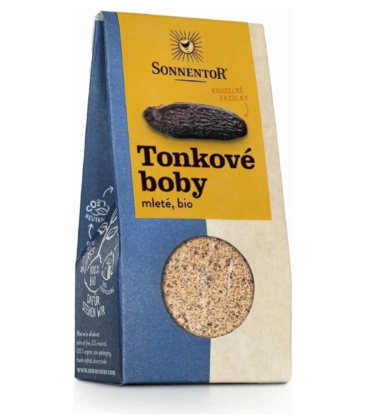 Sonnentor Tonkové bôby mleté ​​BIO 35 g