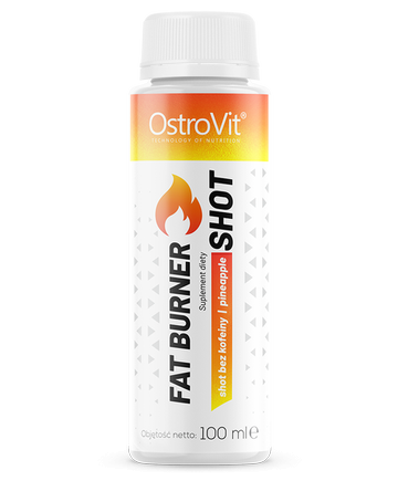 OstroVit Fat Burner Shot bez kofeínu 100 ml