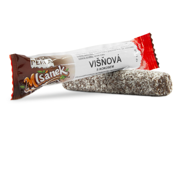 Perla tyčinka s kokosom Višňová 50 g