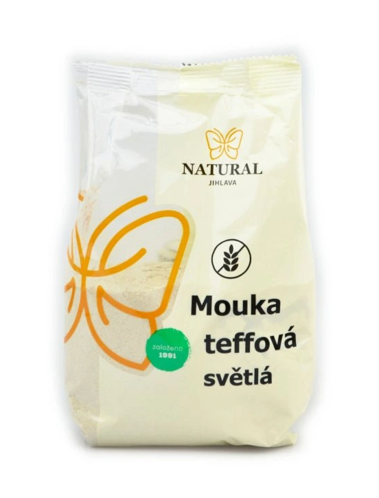Natural Jihlava Teffová múka svetlá, bez lepku 300 g