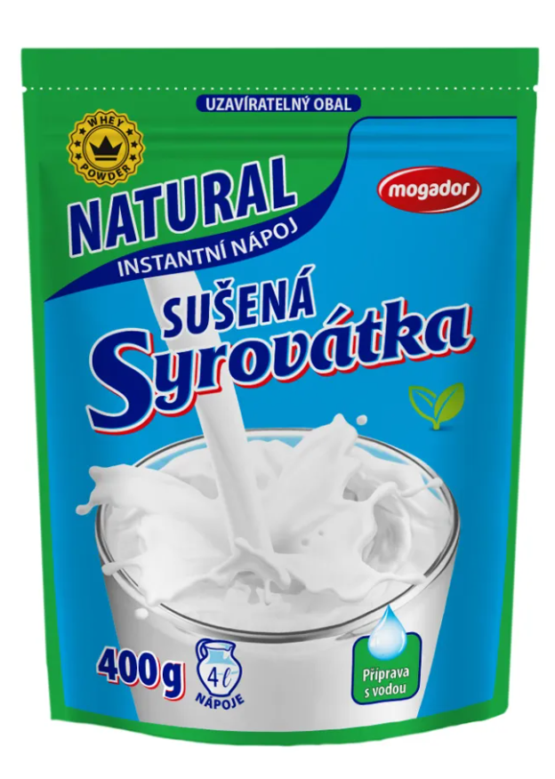Syrovátka sušená Natural 400g DOYPACK