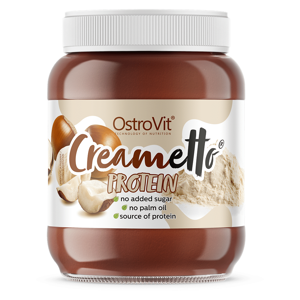 OstroVit Creametto nátierka proteínová s lieskovým orechom 350g