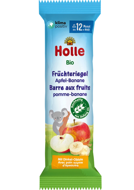 Holle Ovocná bio tyčinka jablko banán od 12. mesiaca 25 g