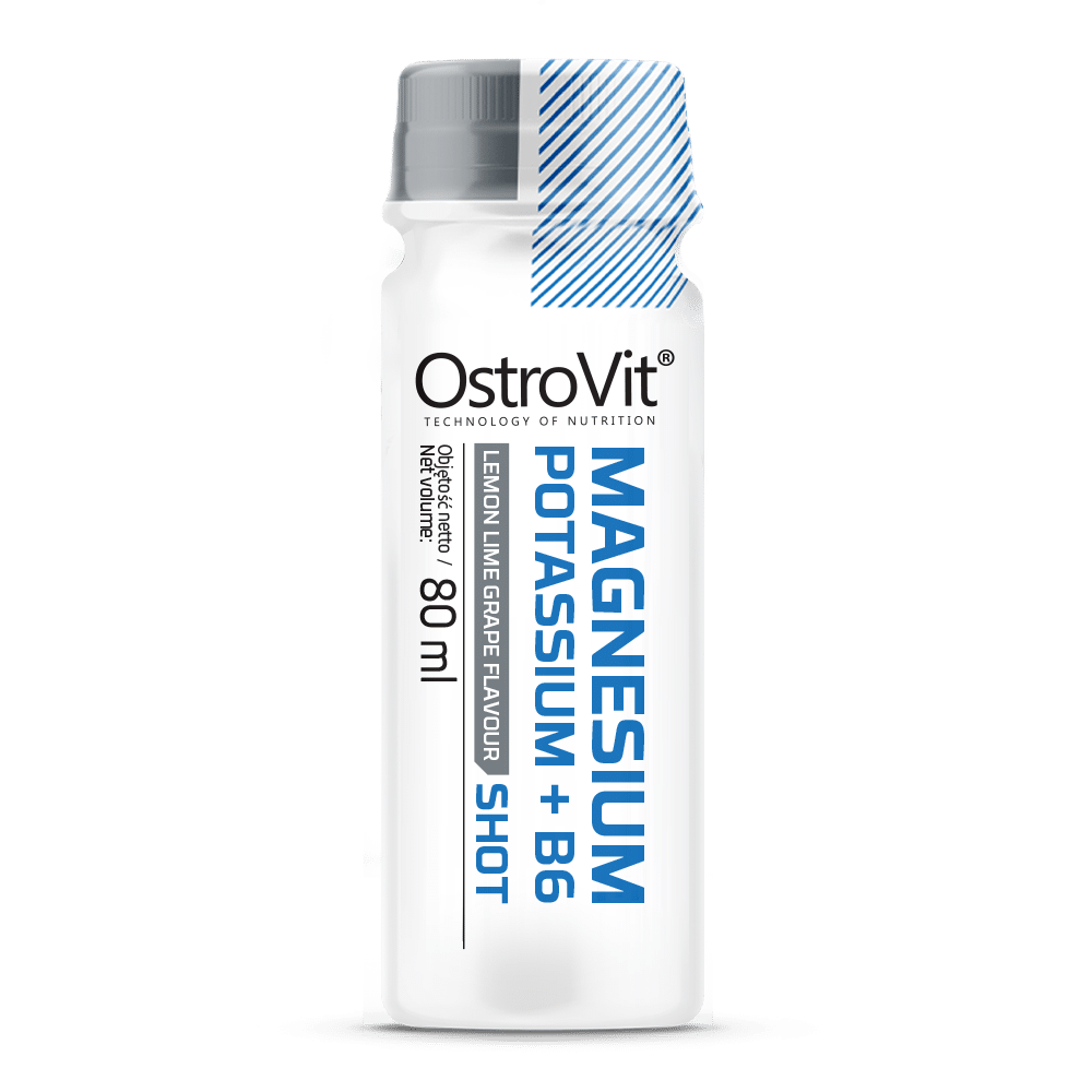 OstroVit Horčík Draslík + B6 Shot 80 ml