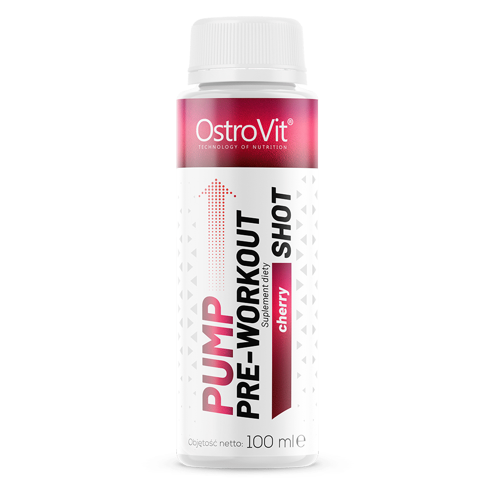 OstroVit Pump Predtréningový Shot bez beta-alanínu 100 ml