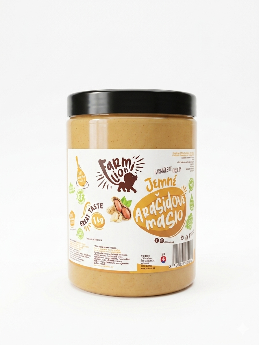Najtelo Arašidové maslo jemné 1kg