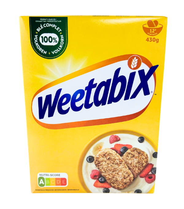 Weetabix original celozrnné sušienky 430 g