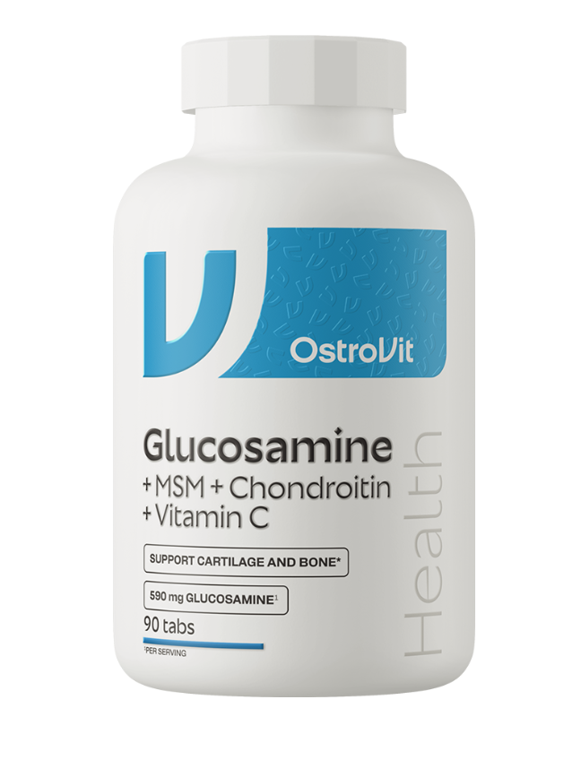 Glucosamine + MSM + Chondroitin + Vitamin C 90 tablets