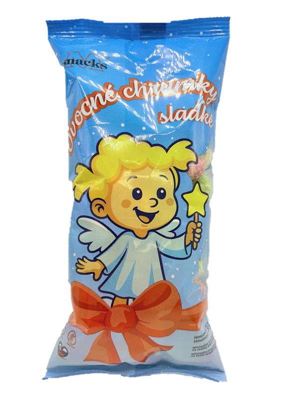 Msnacks Chrumky kukuričné ovocné 30g Anjel