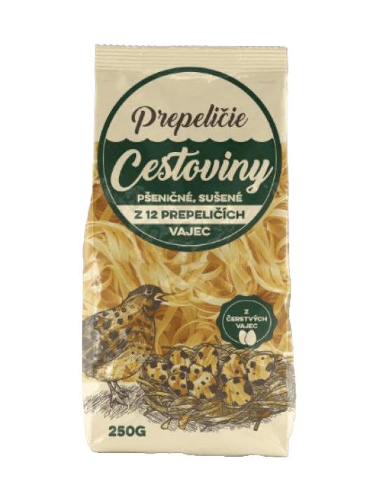 Komako prepeličie cestoviny široké rezance 250g