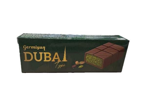 Germiyan Dubajská čokoláda s pistáciovým krémom 30g