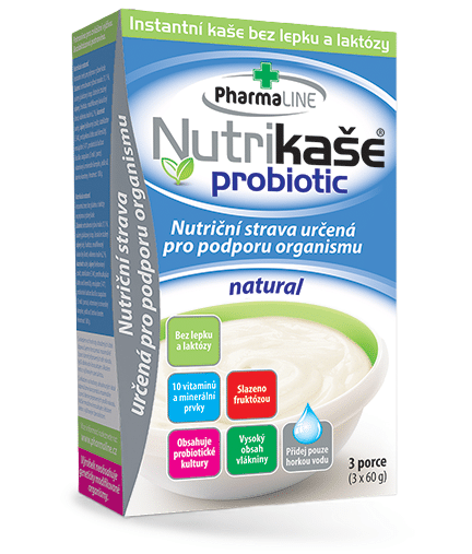 Nutrikaša probiotic natural 3 x 60 g