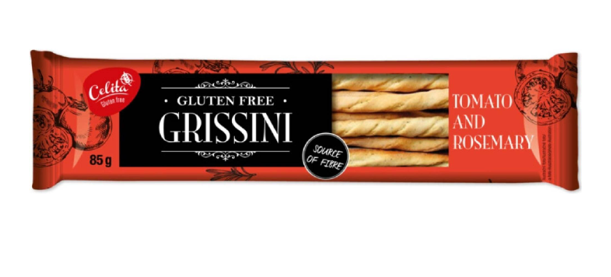 Grissini paradajka a rozmarín 85g Celita