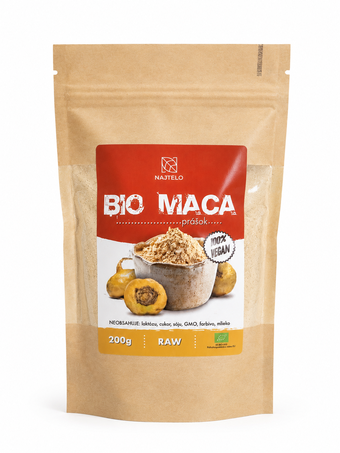 Maca BIO peruánska prášok 200g