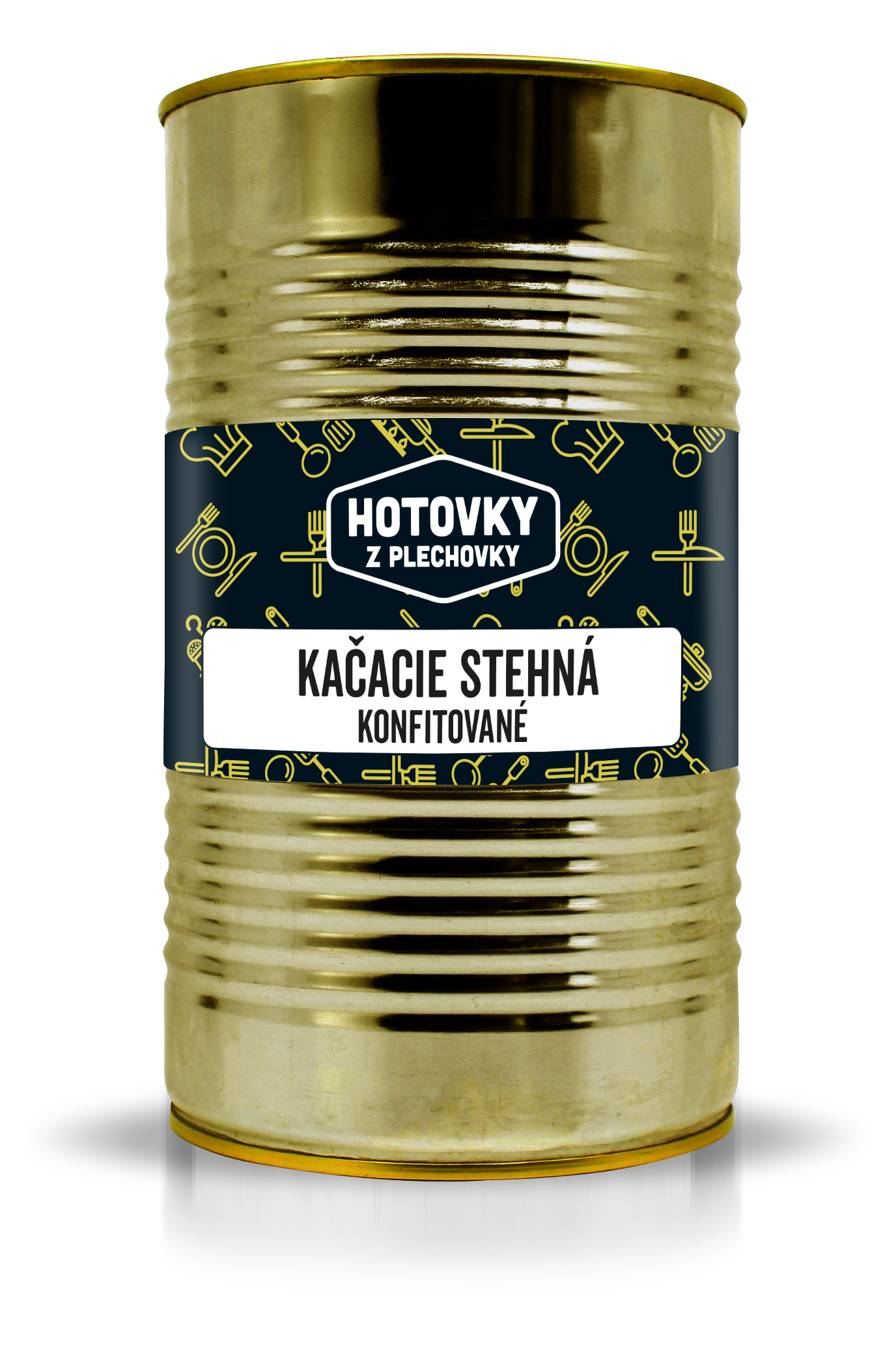 Hotovky z plechovky Kačacie stehná konfitované 1300ml