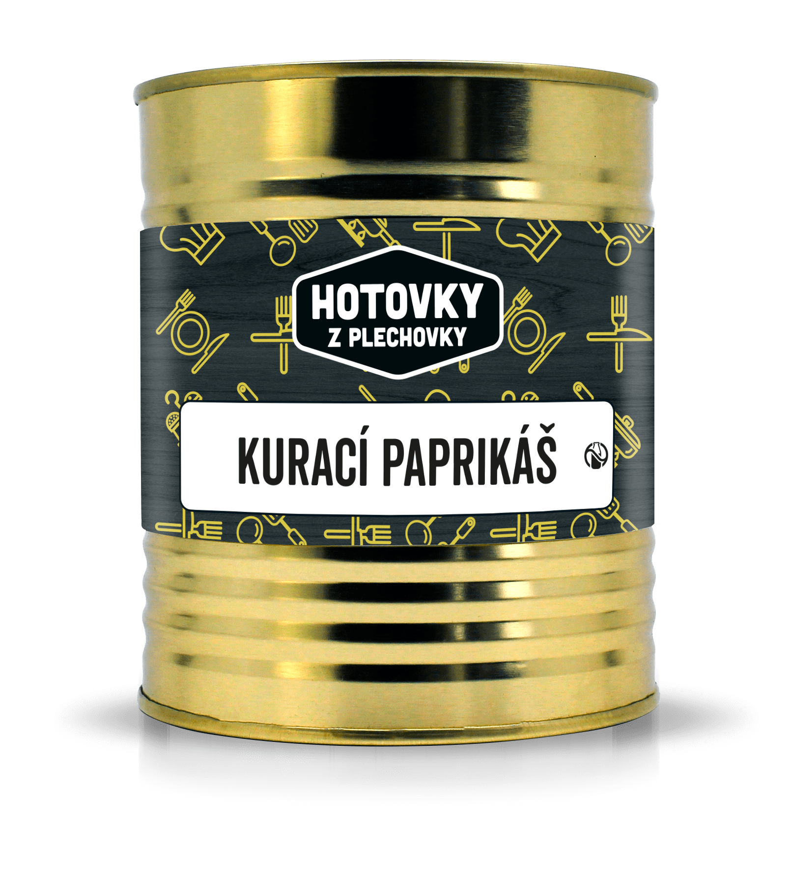 Hotovky z plechovky Kurací paprikáš 800ml