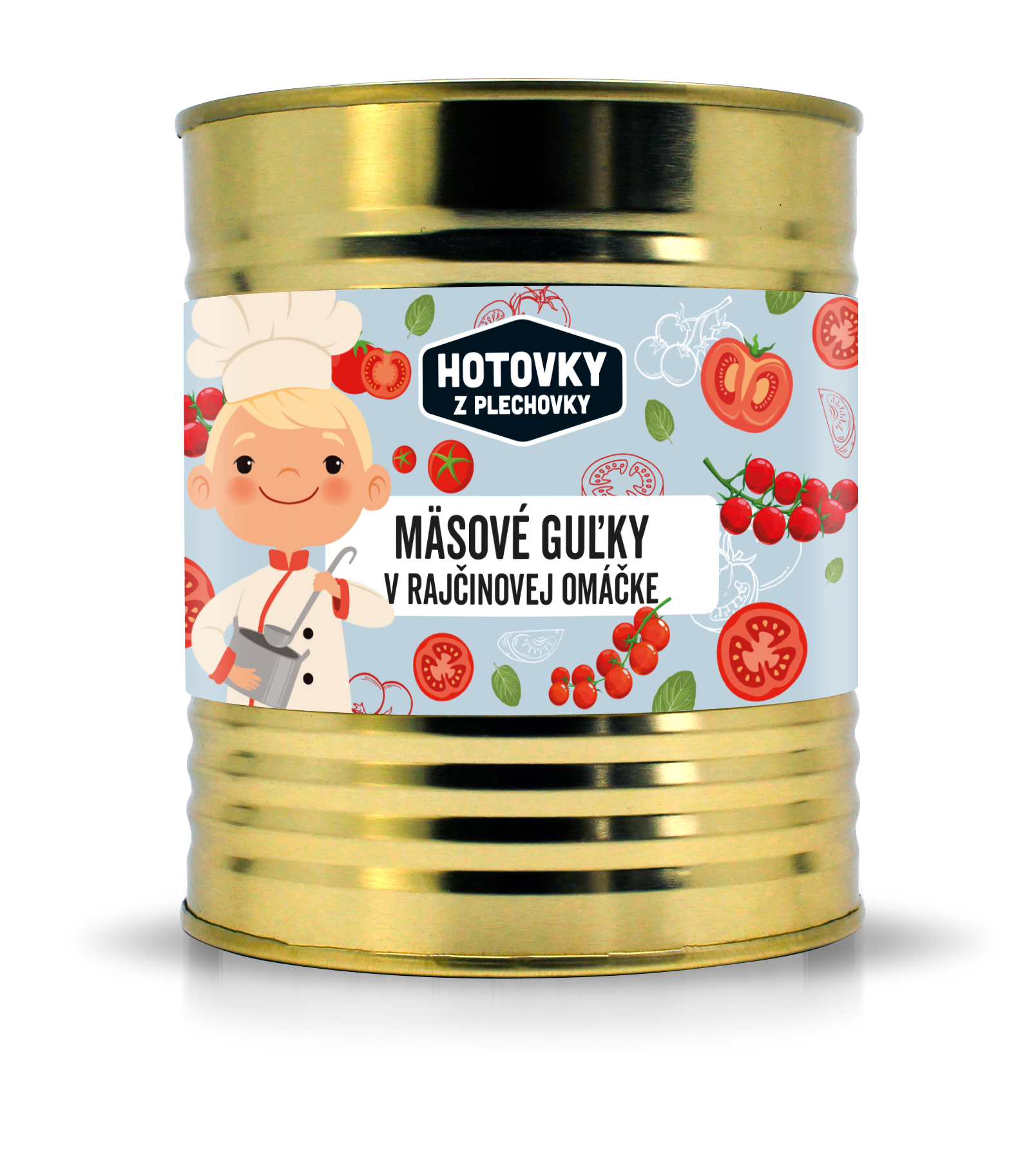 Hotovky z plechovky Mäsové guľky v rajčinovej omáčke 800ml