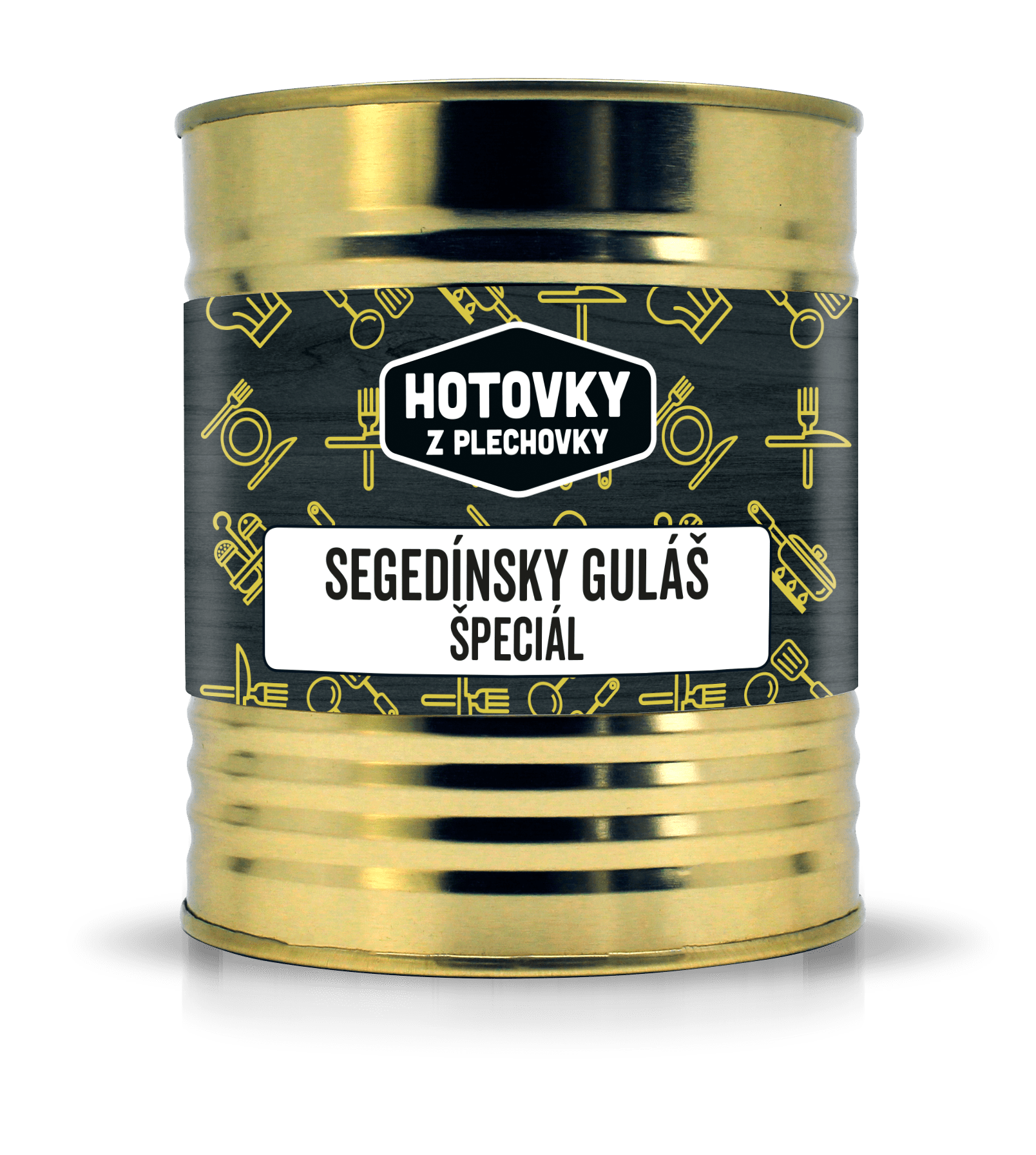 Hotovky z plechovky Segedínsky guláš špeciál 800ml