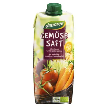 DENNREE Bio Šťava zeleninová z koncentrátu 0,5 l