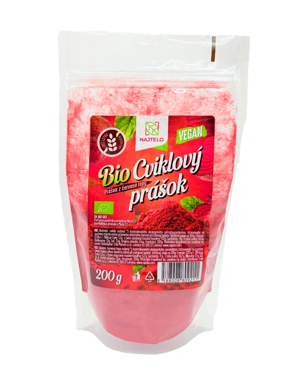 Najtelo cviklový prášok BIO 200g