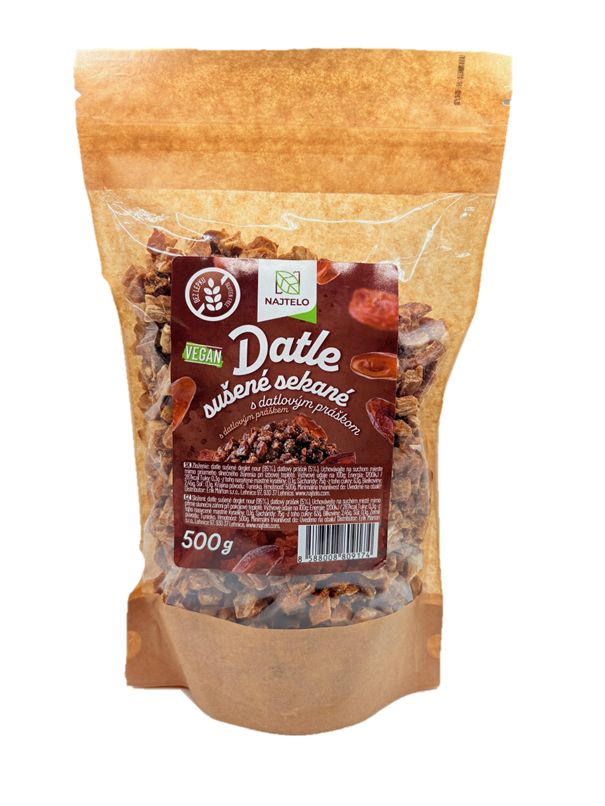 Najtelo Datle sušené sekané s datľovým práškom 500g